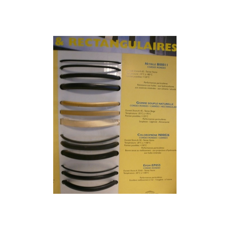 Corde profil rond en silicone Versilic THT Corde profil rond en silicone Versilic THT