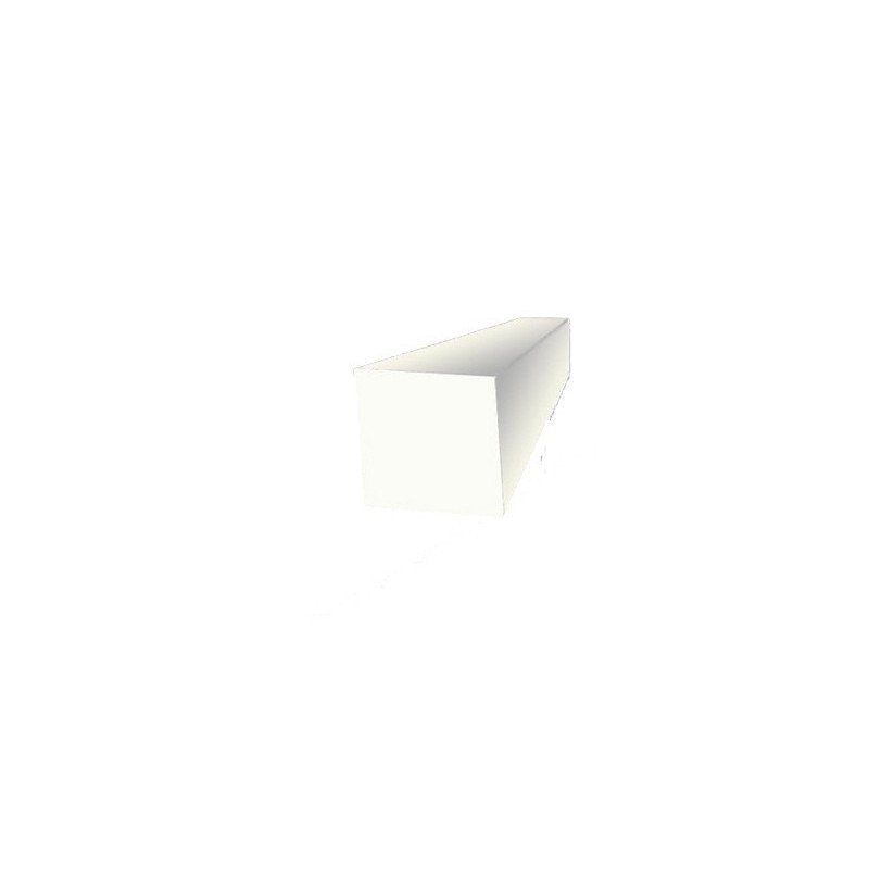 Corde profil carré en silicone