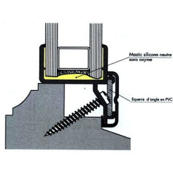 Profilé pour doubles-vitrages 20 mm Profilé pour doubles-vitrages 20 mm