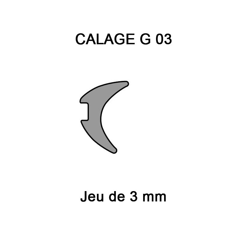 Joint de calage type G Joint de calage type G