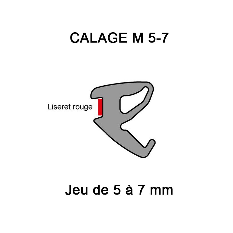Joint de calage type M Joint de calage type M
