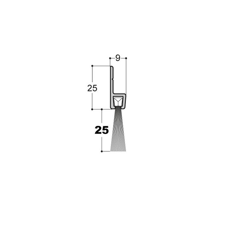 Plinthe-brosse verticale A2 Plinthe-brosse verticale A2
