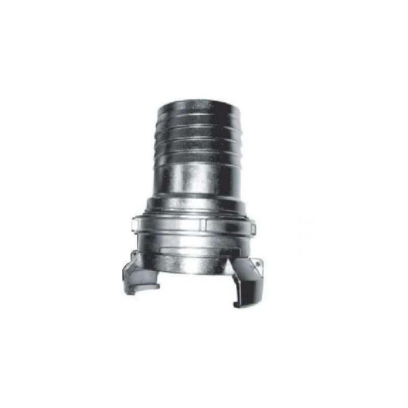 Raccord 1/2 sym. douille annelée réduite avec verrou, inox Raccord 1/2 sym. douille annelée réduite avec verrou, inox