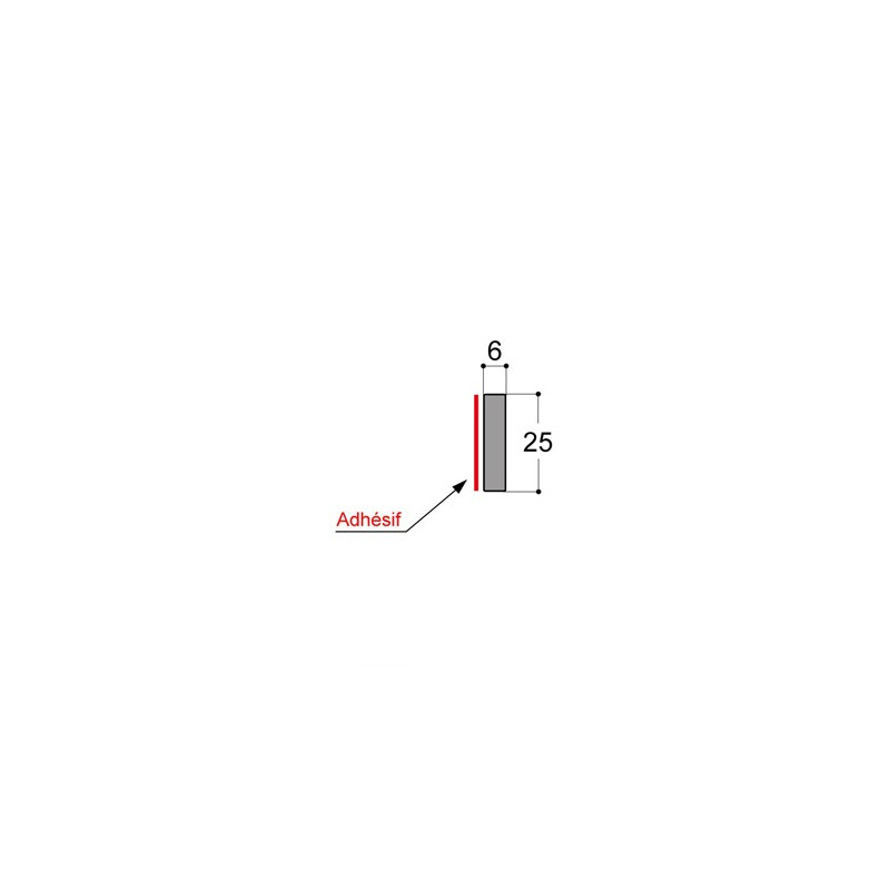 Bande thermogonflante PALUSOL 25 x 6 mm Bande thermogonflante PALUSOL 25 x 6 mm