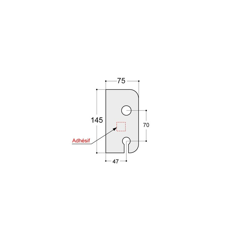 Protection de serrure type 1 CF Protection de serrure type 1 CF