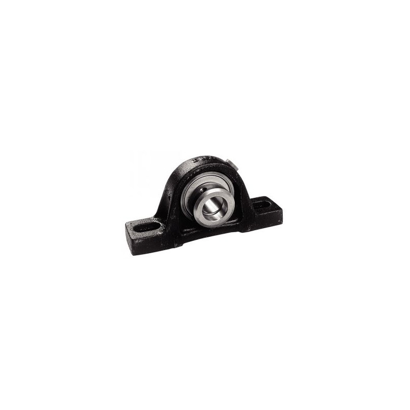 Palier à semelle avec corps en fonte M7-RASE, roulement à billes auto-aligneur à bague de blocage excentrique, bague extérieure Palier à semelle avec corps en fonte M7-RASE, roulement à billes auto-aligneur à bague de blocage excentrique, bague extérieure
