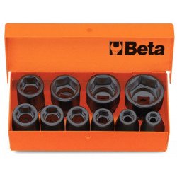 Coffret BETA T22-710/C10 composé de 10 douilles 6 pans