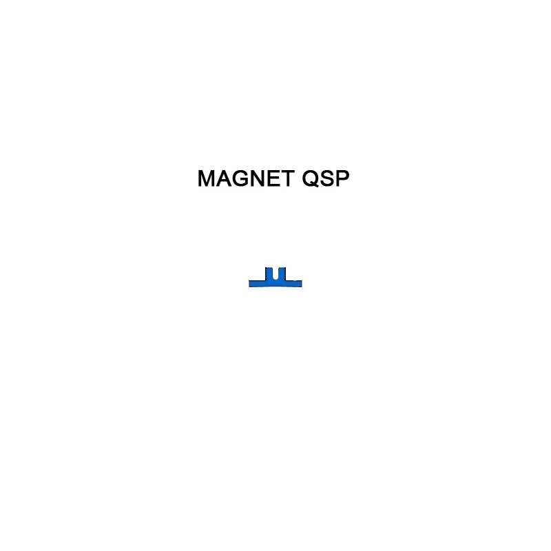 Jet d'eau magnétique, porte 58 mm + magnet QSP Jet d'eau magnétique, porte 58 mm + magnet QSP