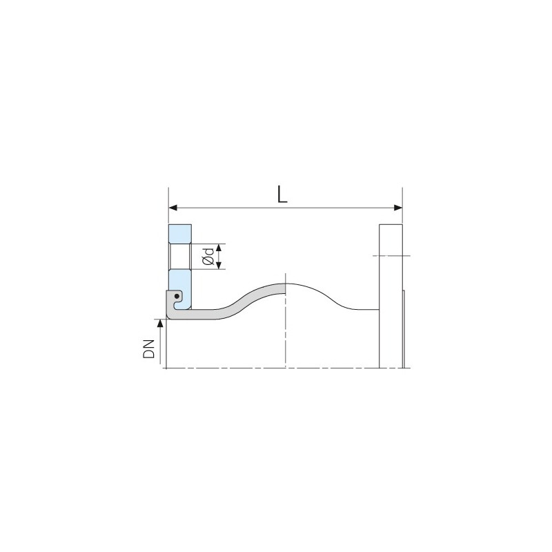 Compensateur de dilatation type 50 rouge/DW Compensateur de dilatation type 50 rouge/DW