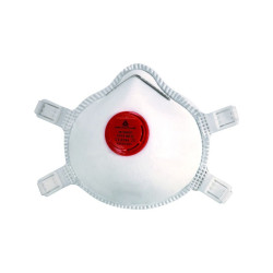 5 Masques FFP3 avec valve d'expiration contre l'amiante 5 Masques FFP3 avec valve d'expiration contre l'amiante