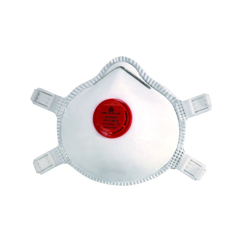 5 Masques FFP3 avec valve d'expiration contre l'amiante 5 Masques FFP3 avec valve d'expiration contre l'amiante