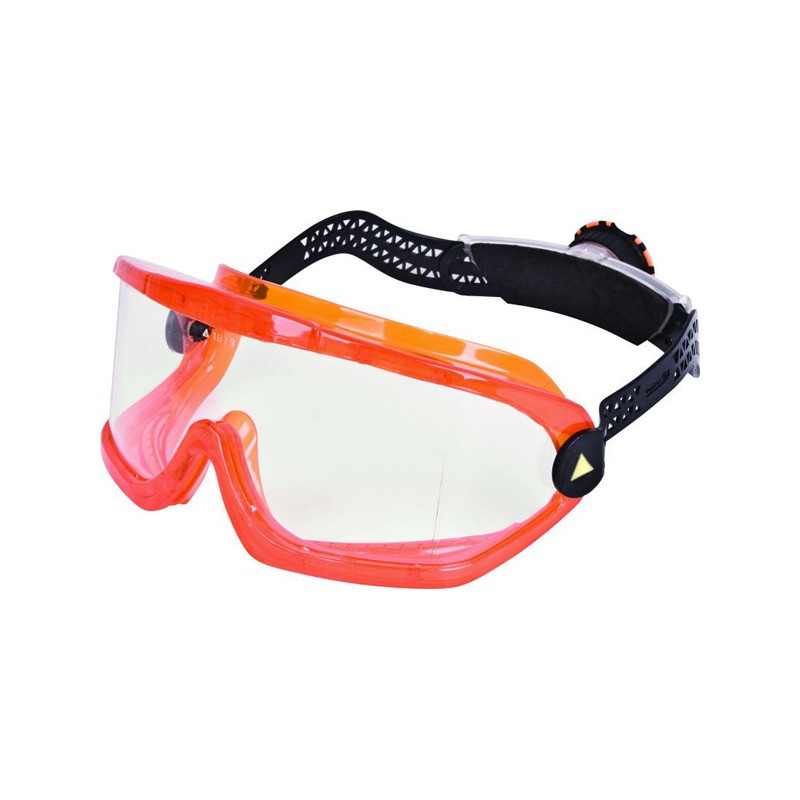 Lunettes masque polycarbonate incolore ventilation indirect Lunettes masque polycarbonate incolore ventilation indirect