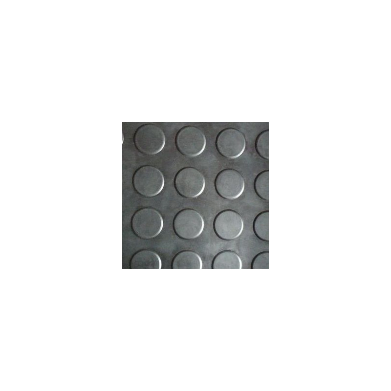 Tapis pastilles noir épaisseur 3 mm Tapis pastilles noir épaisseur 3 mm