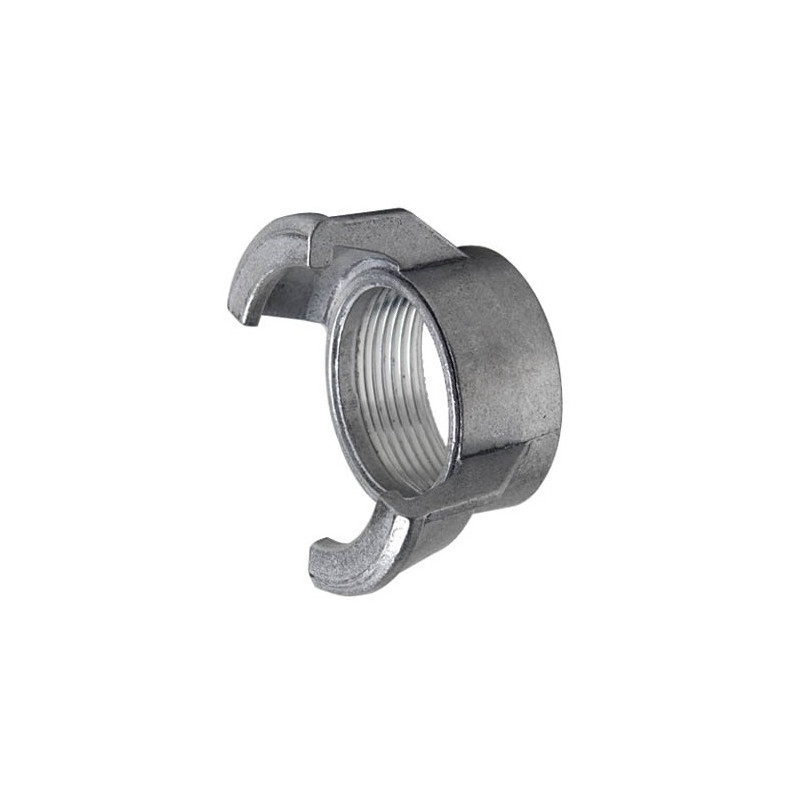 Embout 1/2 sym. filetée femelle sans verrou aluminium Embout 1/2 sym. filetée femelle sans verrou aluminium