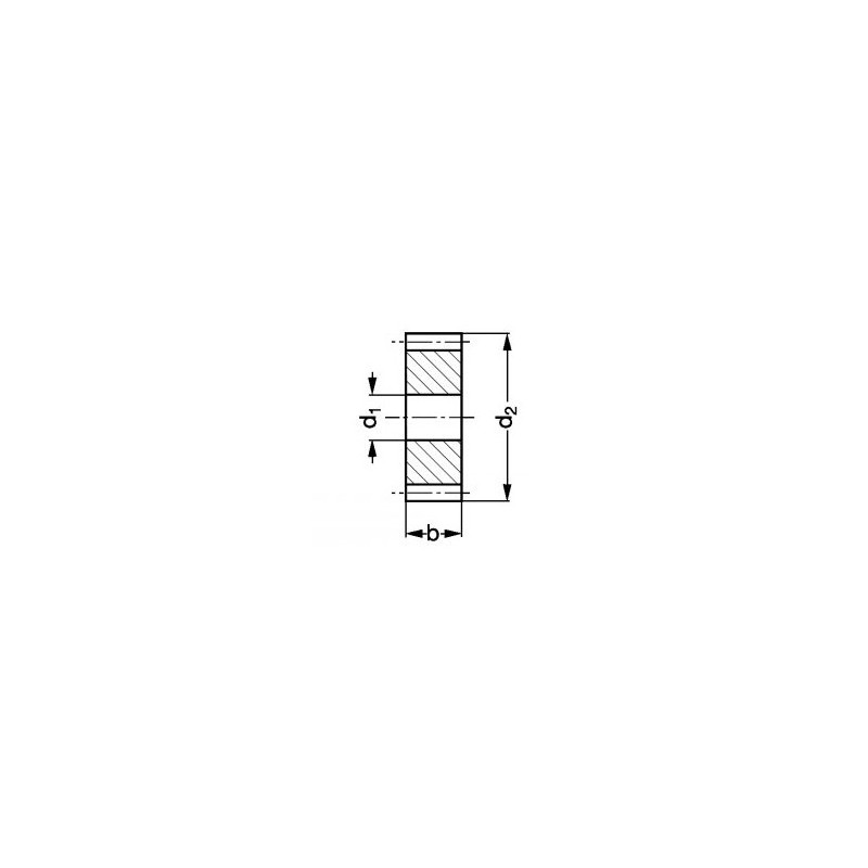 Roue acier m 2 largeur denture 16 mm denture droite sans moyeu Roue acier m 2 largeur denture 16 mm denture droite sans moyeu