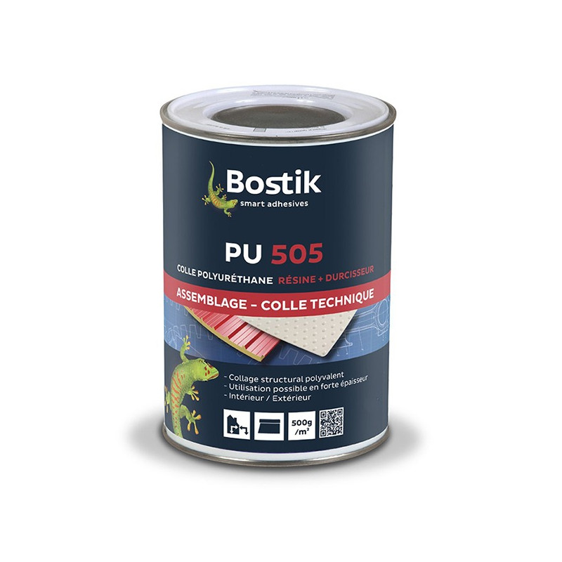 Bostik PU 505 + Durcisseur (en pot de 5 kg)