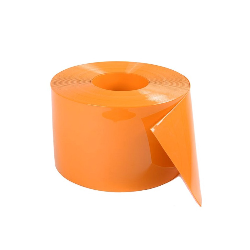 Lanière orange PVC porte souple standard
