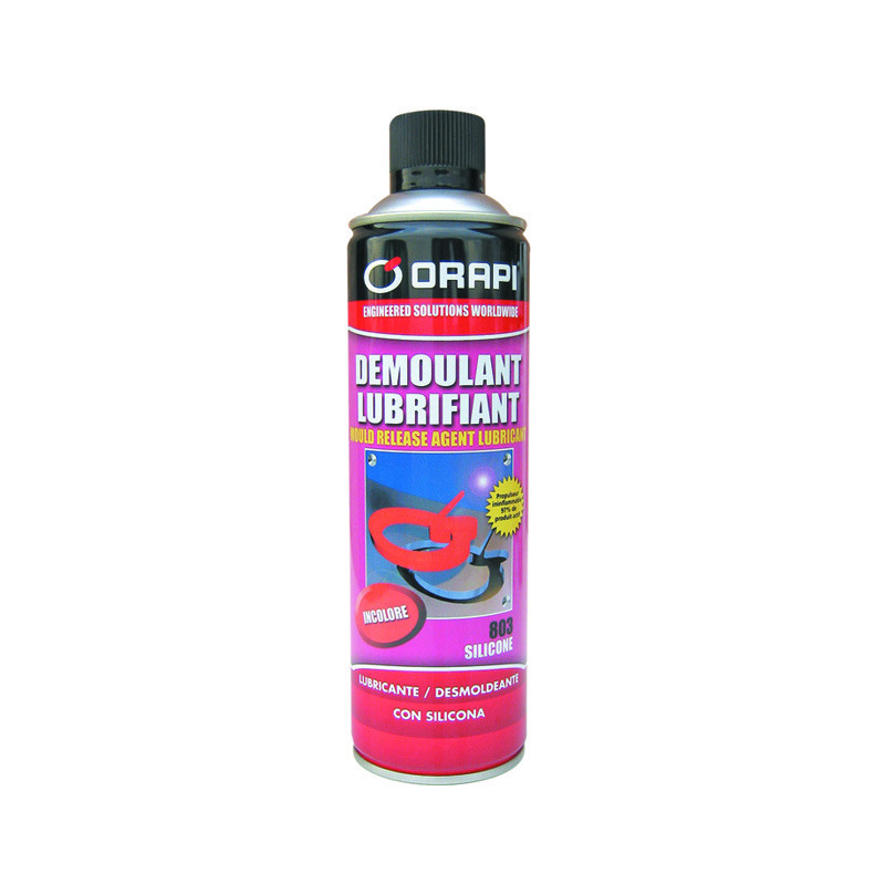 Aérosol demoulant lubrifiant silicone
