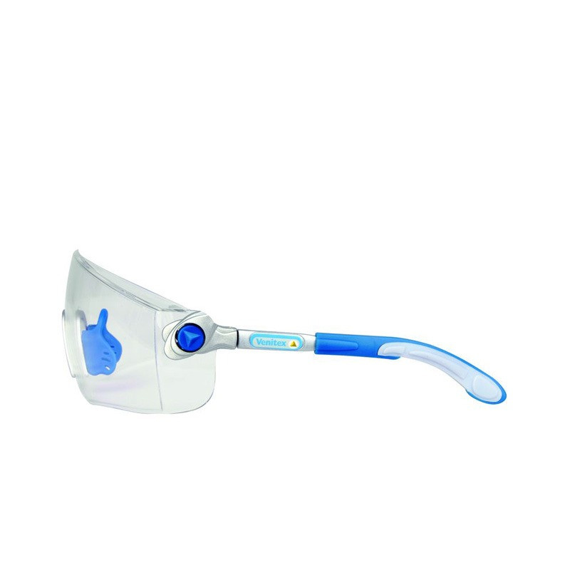 Lunettes anti-buée incolores à branches inclinables Lunettes anti-buée incolores à branches inclinables