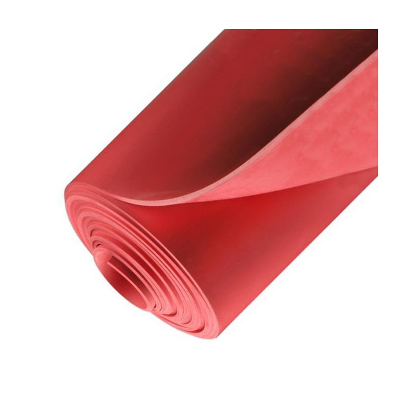 Caoutchouc RED STAR® 40 sh rouge feuille anti-abrasion