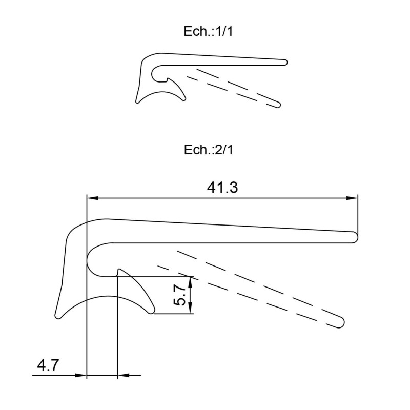 Joint application chevron 1H494 Joint application chevron 1H494
