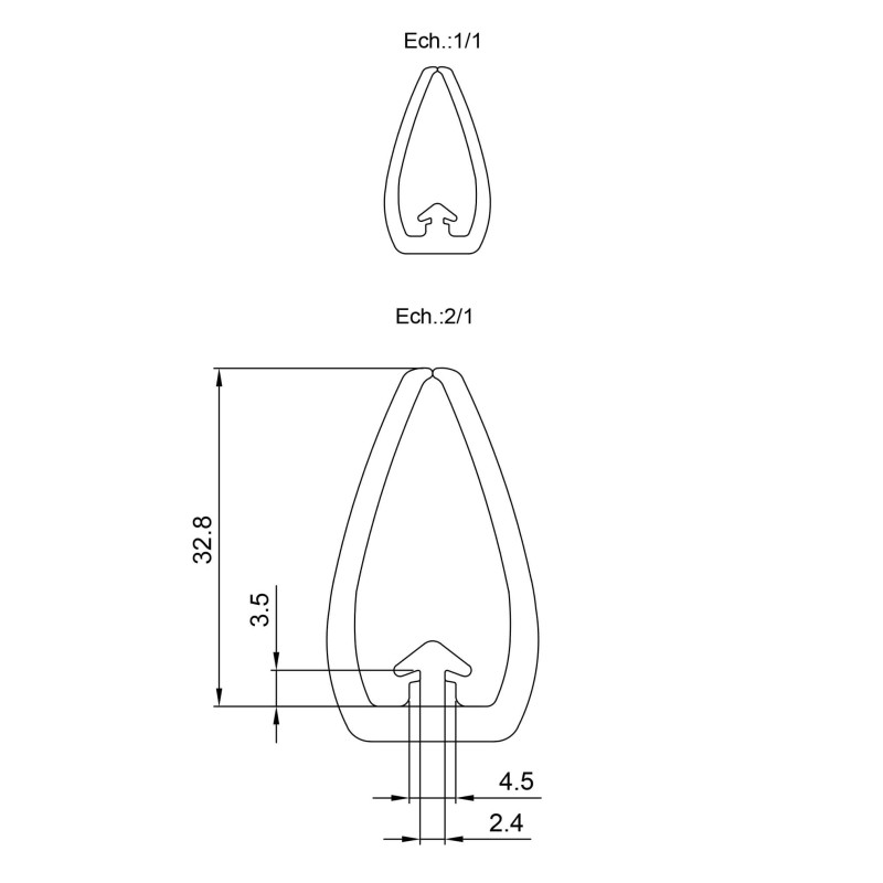 Joint application chevron 1K767 Joint application chevron 1K767
