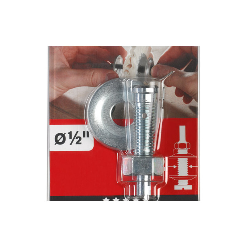 Mandrin de serrage pour disque à lustrer Mandrin de serrage pour disque à lustrer
