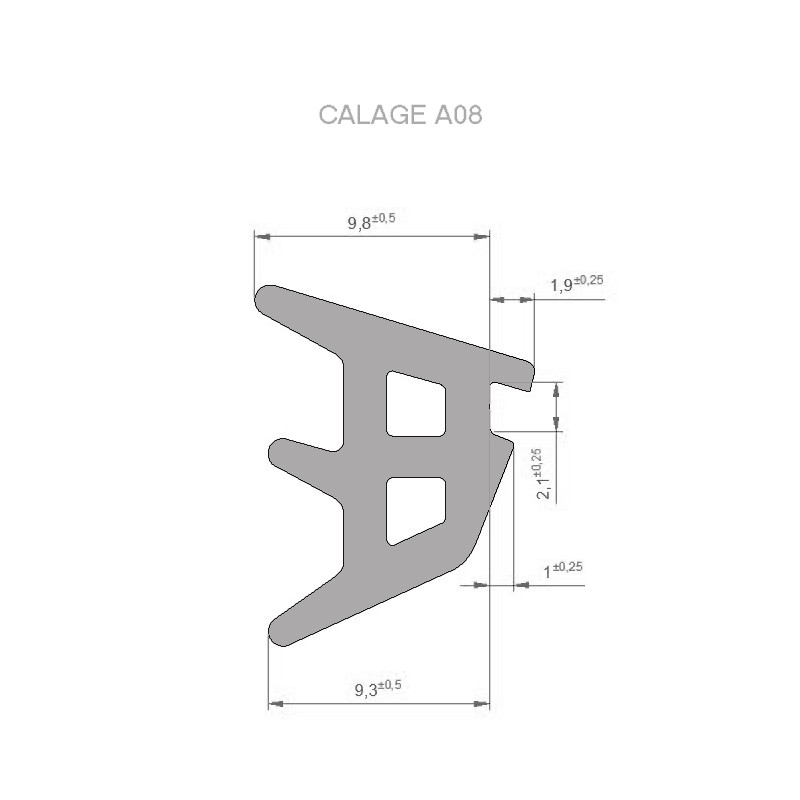 Joint de calage type A Joint de calage type A