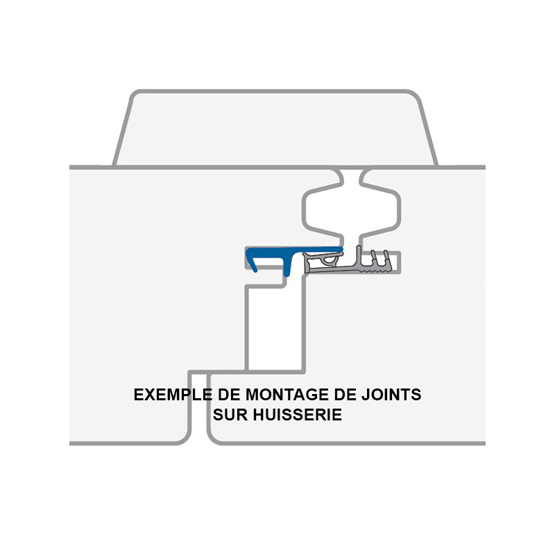Joint d'ouvrant mono-matière JB16 PR Joint d'ouvrant mono-matière JB16 PR