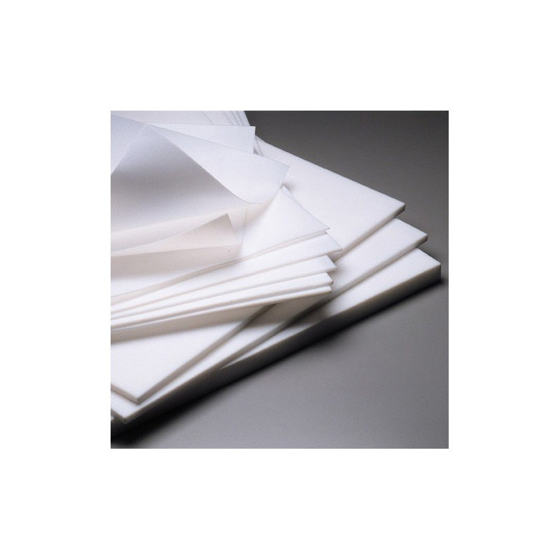 Plaque PTFE vierge 1200 x 1200 mm Plaque PTFE vierge 1200 x 1200 mm
