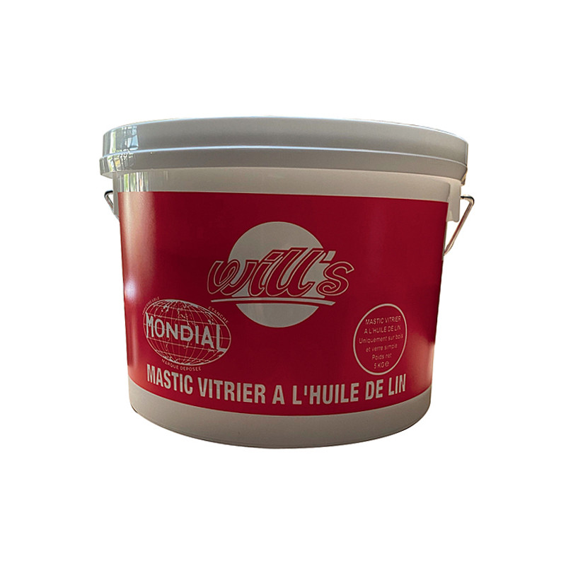 Mastic de vitrier pour bois 1 kg Mastic de vitrier pour bois 1 kg