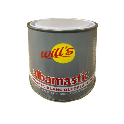 Mastic de vitrier blanc oléoplastique 1 kg Mastic de vitrier blanc oléoplastique 1 kg