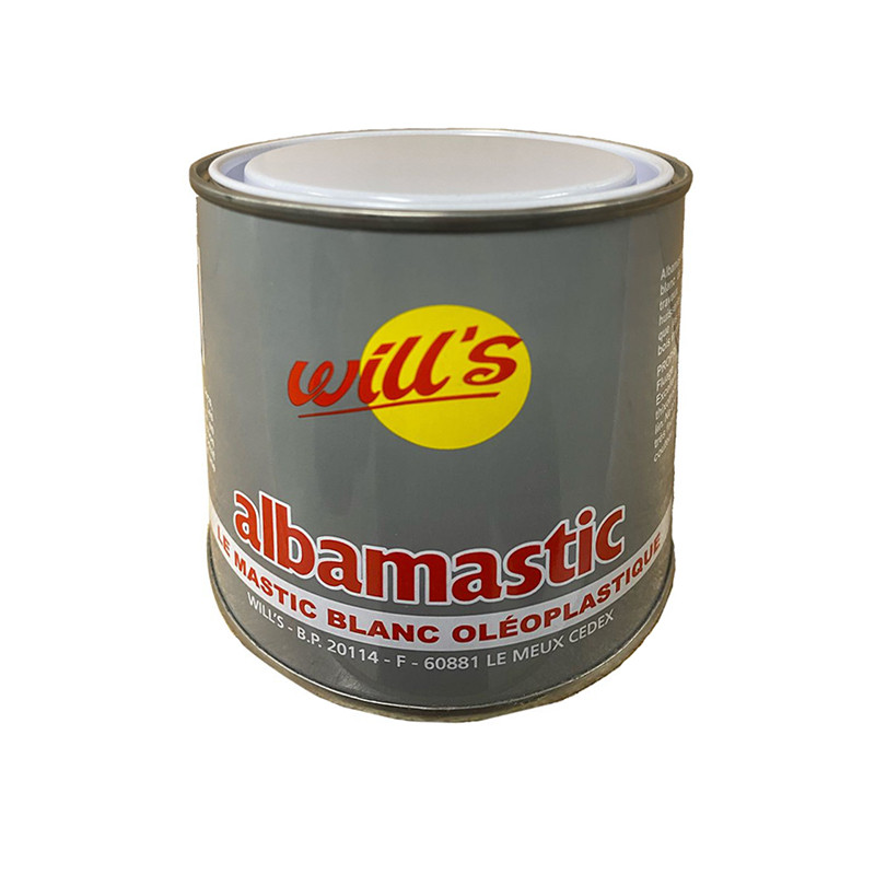 Mastic de vitrier blanc oléoplastique 1 kg Mastic de vitrier blanc oléoplastique 1 kg