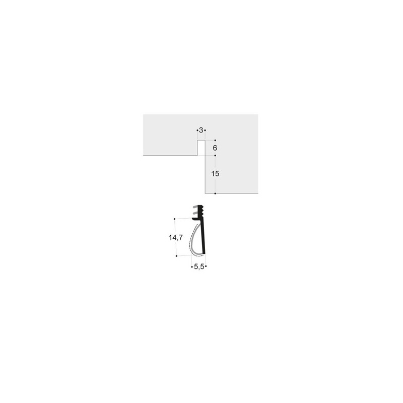 Joint isophonique monochambre OP4 Joint isophonique monochambre OP4