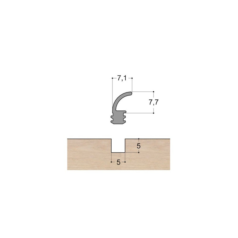 Joint à lèvre mono-matière L6 R5 Joint à lèvre mono-matière L6 R5