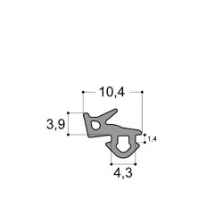 Joint S1126 gamme VEKA® Joint S1126 gamme VEKA®