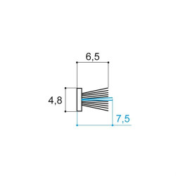 Joint-brosse fibres grises 4,8 Joint-brosse fibres grises 4,8