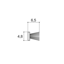 Joint-brosse fibres grises 4,8 Joint-brosse fibres grises 4,8