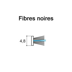 Joint-brosse fibres noires 4,8 Joint-brosse fibres noires 4,8