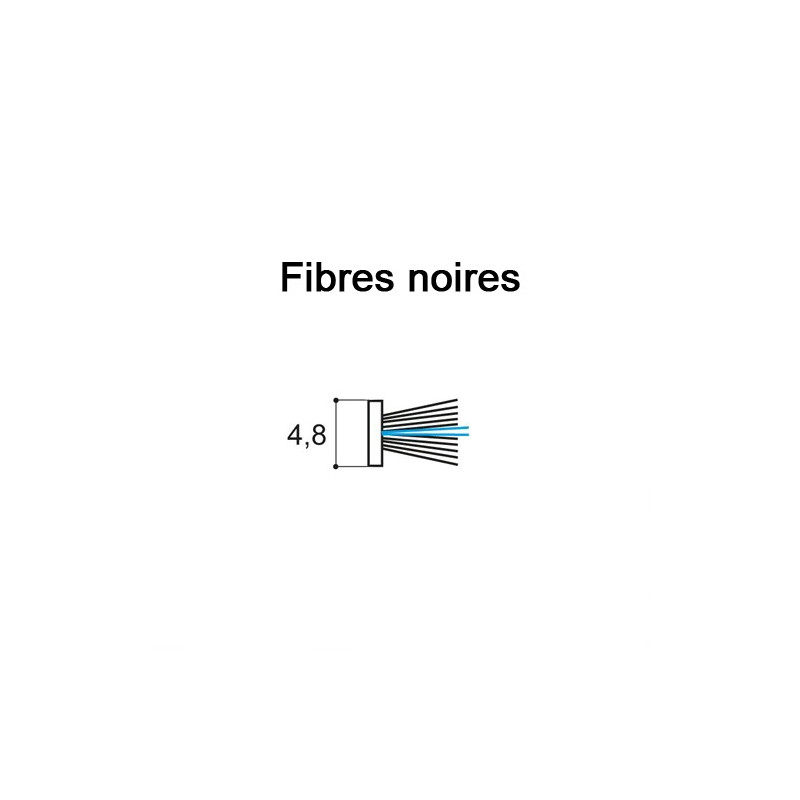 Joint-brosse fibres noires 4,8 Joint-brosse fibres noires 4,8