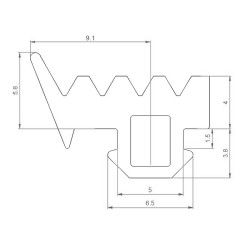 Joint application vitrage 1G668 Joint application vitrage 1G668