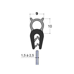 Bord de Tôle BTV 10