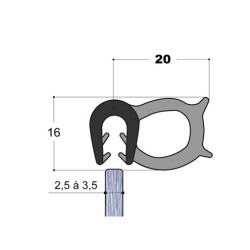 Bord de Tôle BTP 20