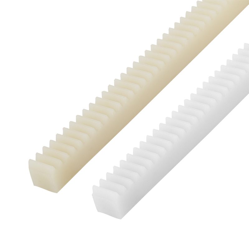 Crémaillère POM H m 0,5 à 3 mm denture droite fraisée Crémaillère POM H m 0,5 à 3 mm denture droite fraisée