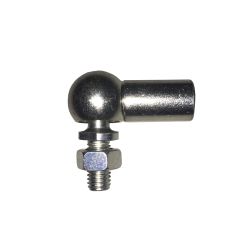 Embout mâle acier EBA1-621 taraudage à gauche sans clip Embout mâle acier EBA1-621 taraudage à gauche sans clip