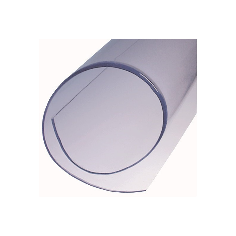 Feuille PVC translucide standard L 1500 mm