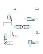 Porte de douche