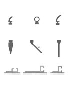 Joints sur support