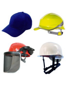 Protection de la tête, de la casquette au casque de chantier